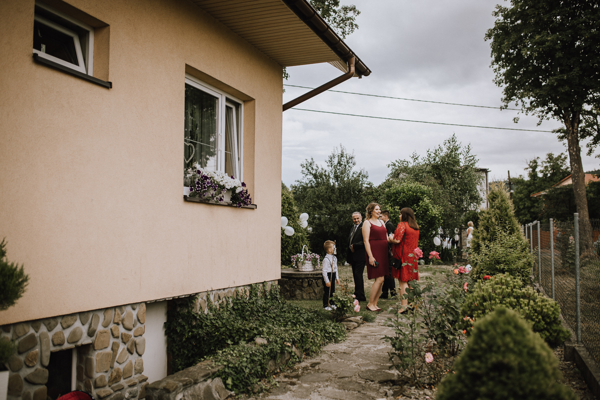 Wesele w stylu glamour - Justyna & Marcin - fotograf Nowy Sącz Adam Podwika