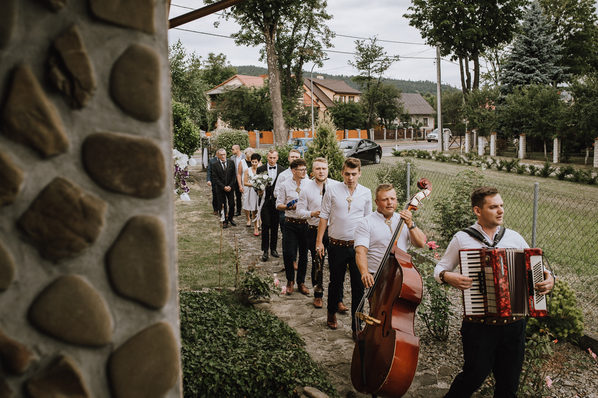 Wesele w stylu glamour - Justyna & Marcin - fotograf Nowy Sącz Adam Podwika