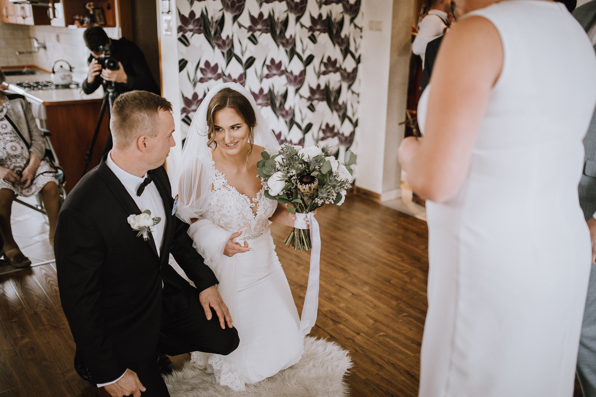 Wesele w stylu glamour - Justyna & Marcin - fotograf Nowy Sącz Adam Podwika