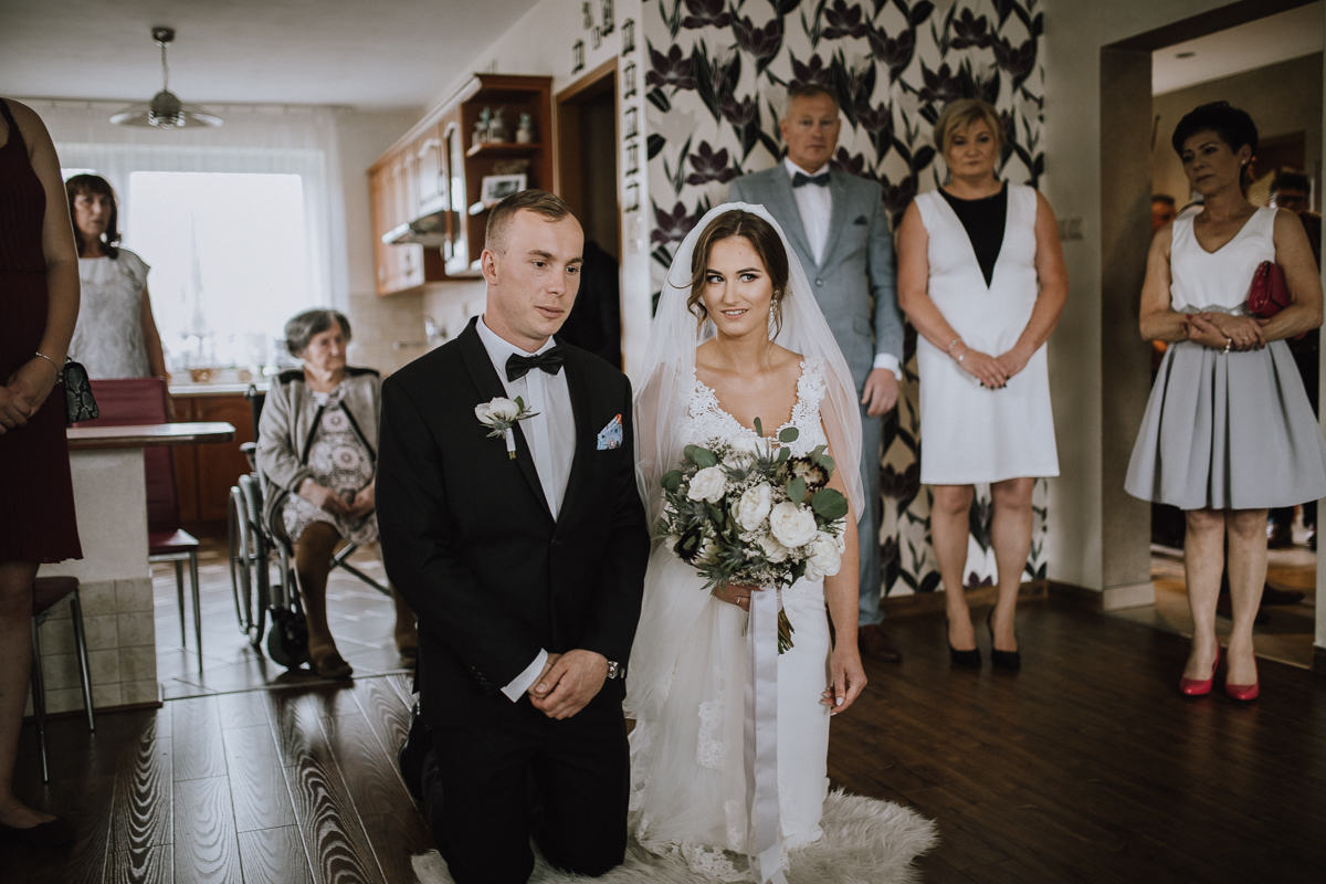 Wesele w stylu glamour - Justyna & Marcin - fotograf Nowy Sącz Adam Podwika