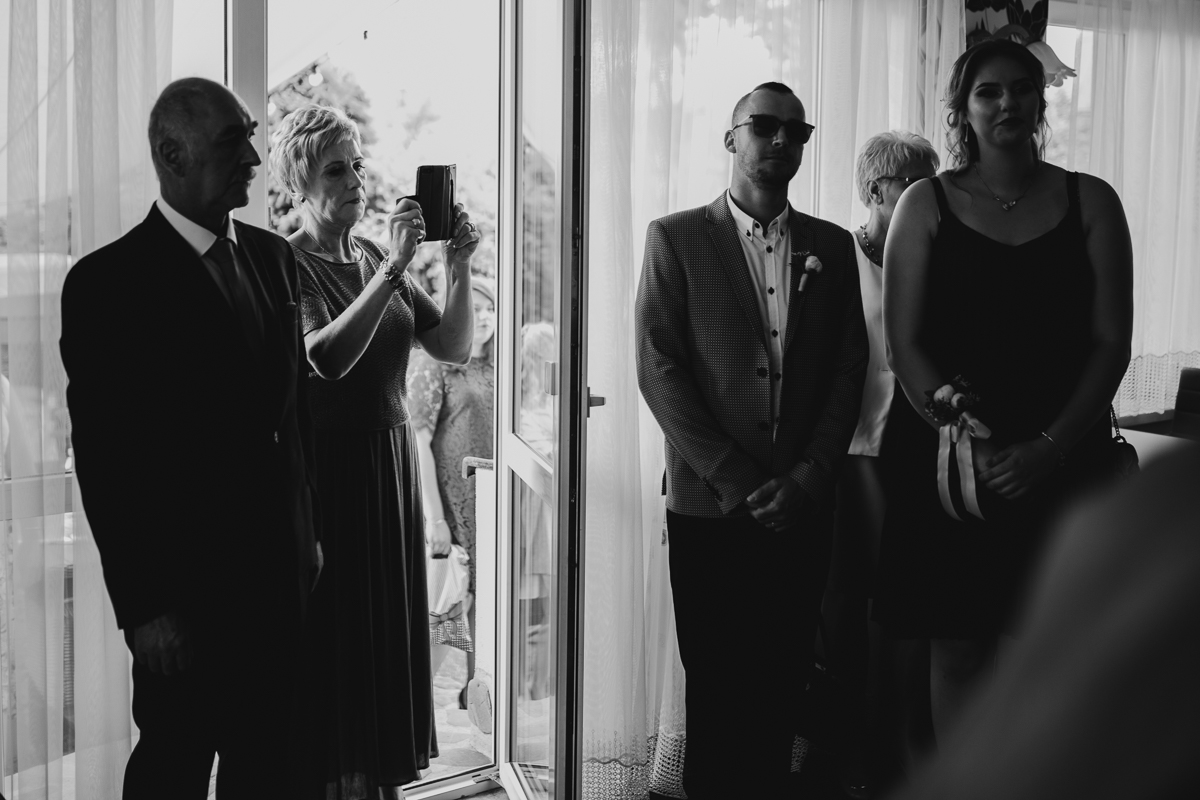 Wesele w stylu glamour - Justyna & Marcin - fotograf Nowy Sącz Adam Podwika