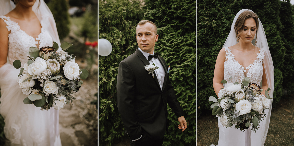 Wesele w stylu glamour - Justyna & Marcin - fotograf Nowy Sącz Adam Podwika