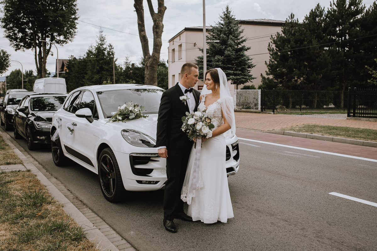 Wesele w stylu glamour - Justyna & Marcin - fotograf Nowy Sącz Adam Podwika