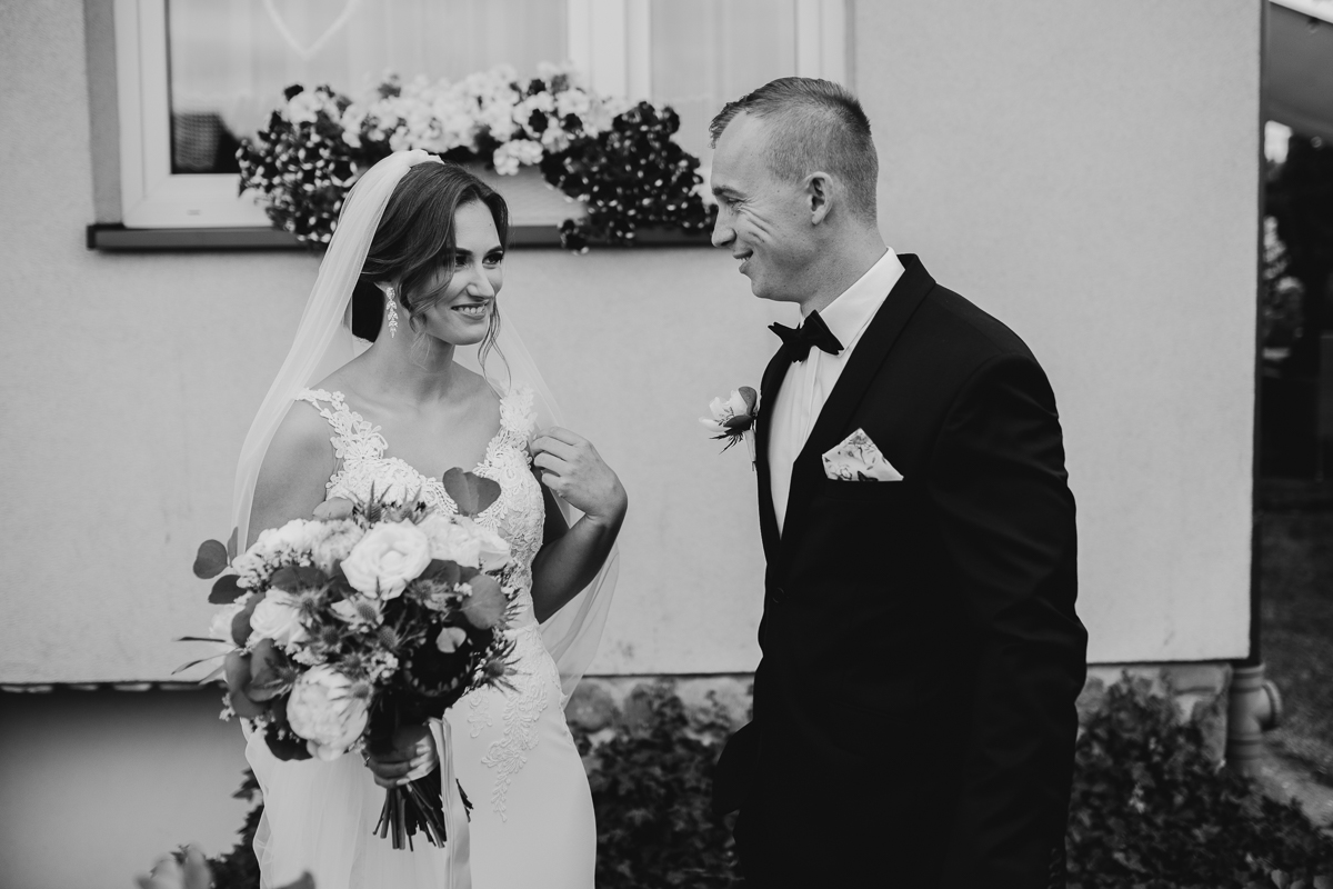 Wesele w stylu glamour - Justyna & Marcin - fotograf Nowy Sącz Adam Podwika