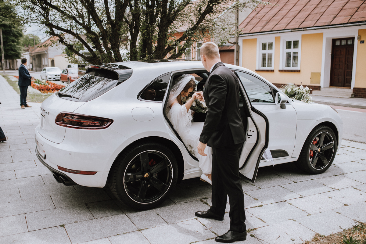 Wesele w stylu glamour - Justyna & Marcin - fotograf Nowy Sącz Adam Podwika