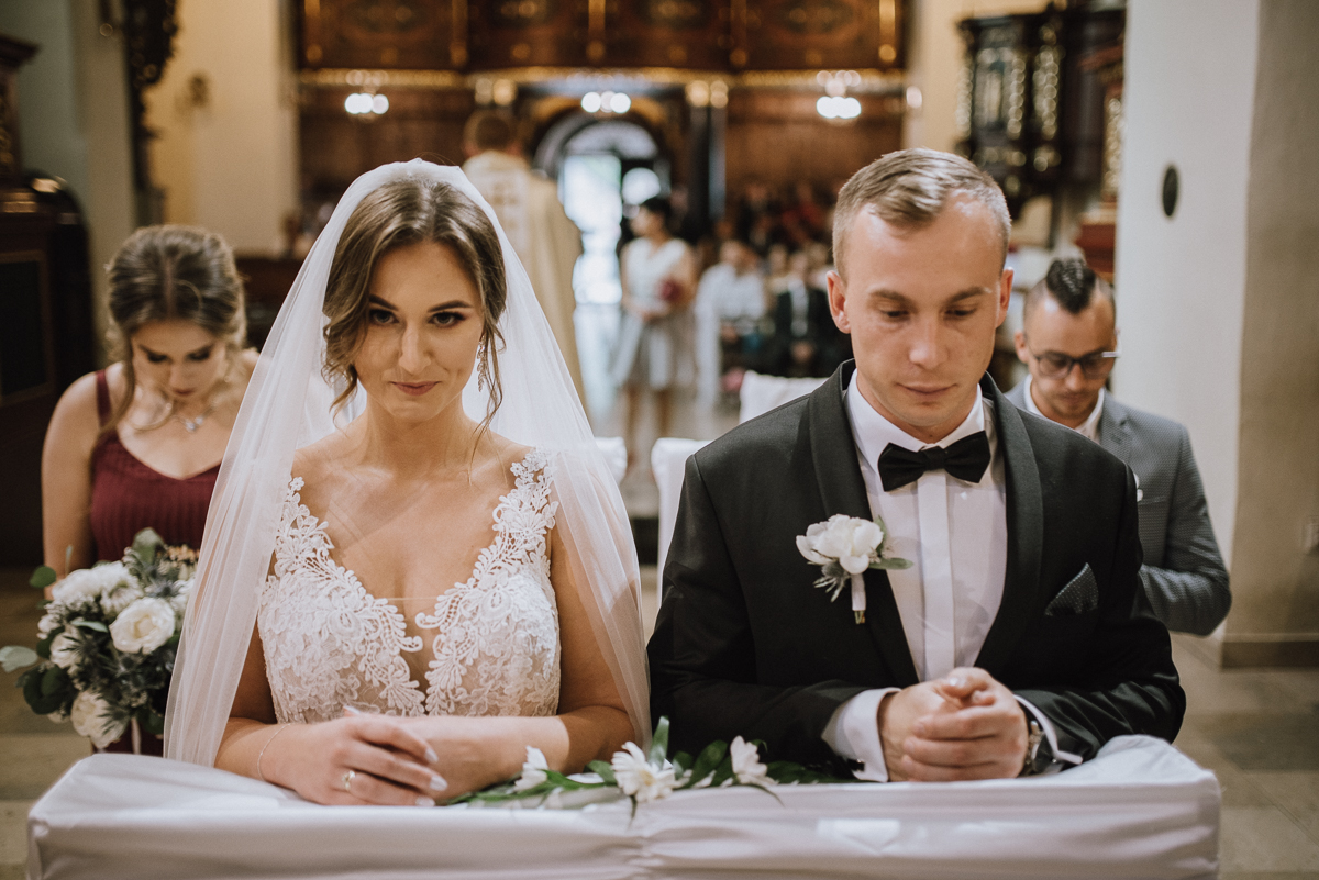 Wesele w stylu glamour - Justyna & Marcin - fotograf Nowy Sącz Adam Podwika