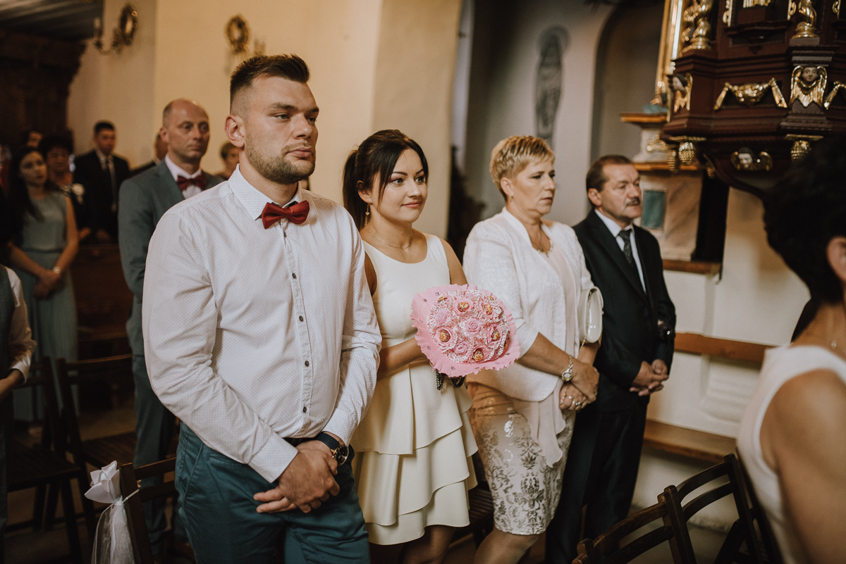 Wesele w stylu glamour - Justyna & Marcin - fotograf Nowy Sącz Adam Podwika