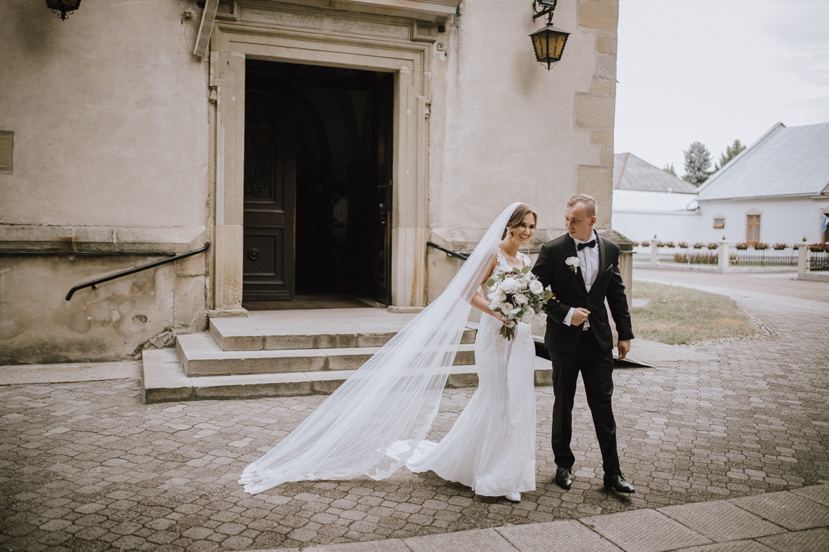 Wesele w stylu glamour - Justyna & Marcin - fotograf Nowy Sącz Adam Podwika