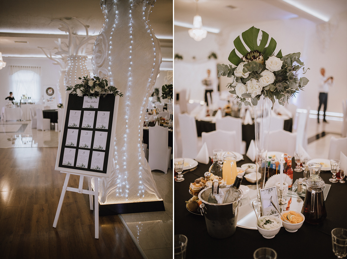 Wesele w stylu glamour - Justyna & Marcin - fotograf Nowy Sącz Adam Podwika