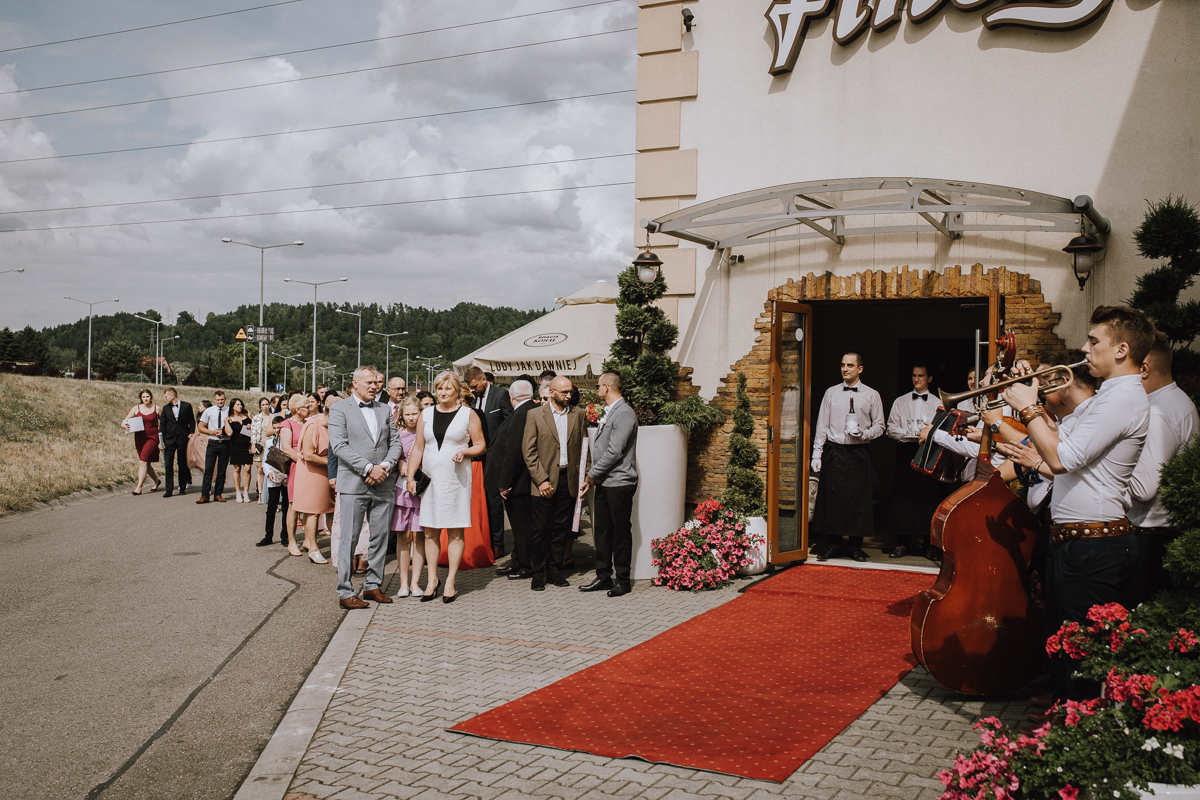 Wesele w stylu glamour - Justyna & Marcin - fotograf Nowy Sącz Adam Podwika