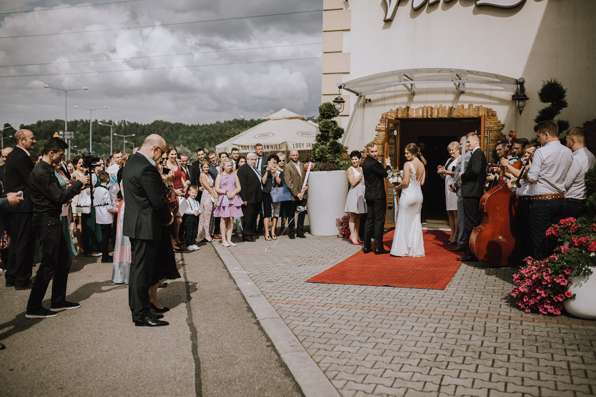 Wesele w stylu glamour - Justyna & Marcin - fotograf Nowy Sącz Adam Podwika