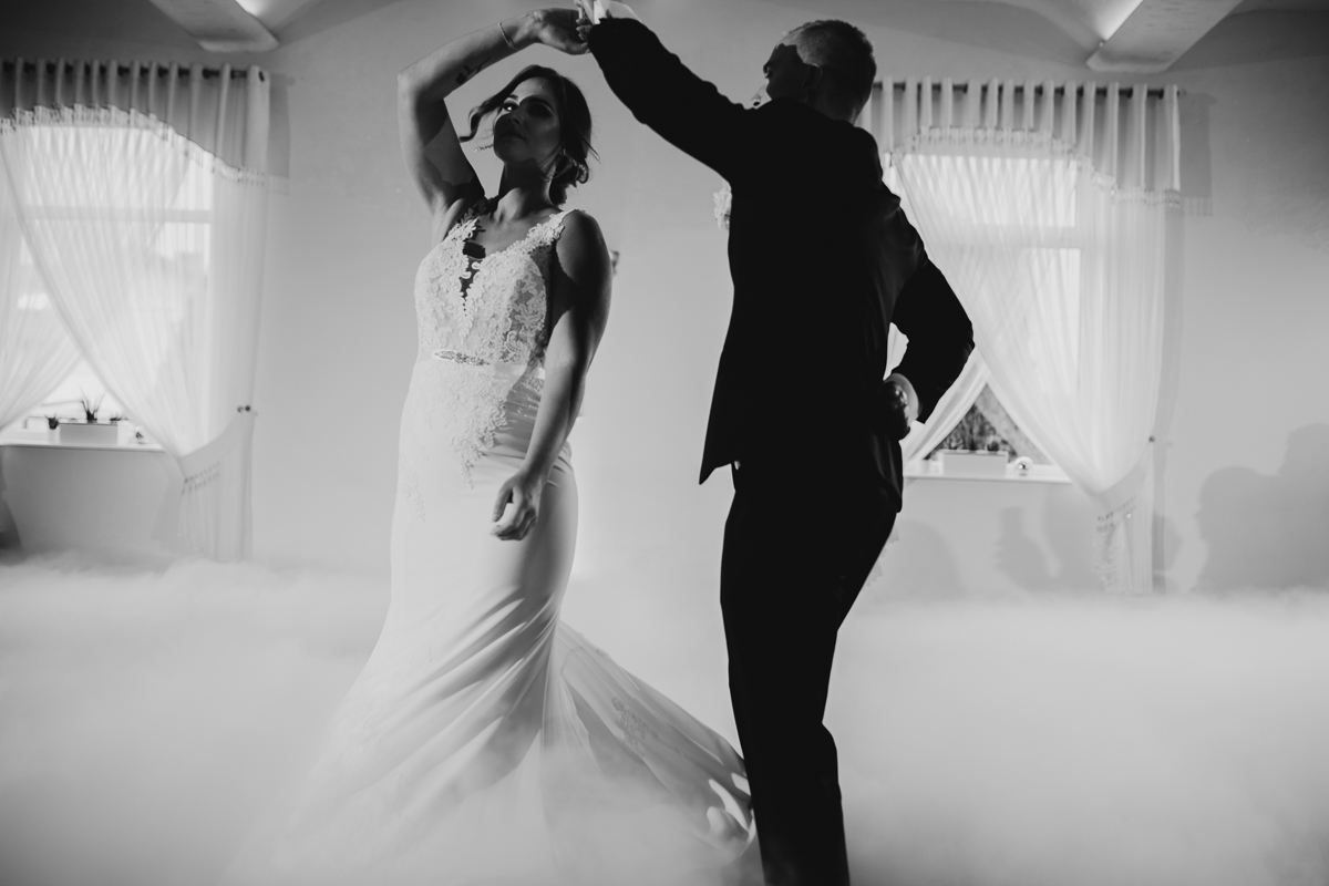 Wesele w stylu glamour - Justyna & Marcin - fotograf Nowy Sącz Adam Podwika