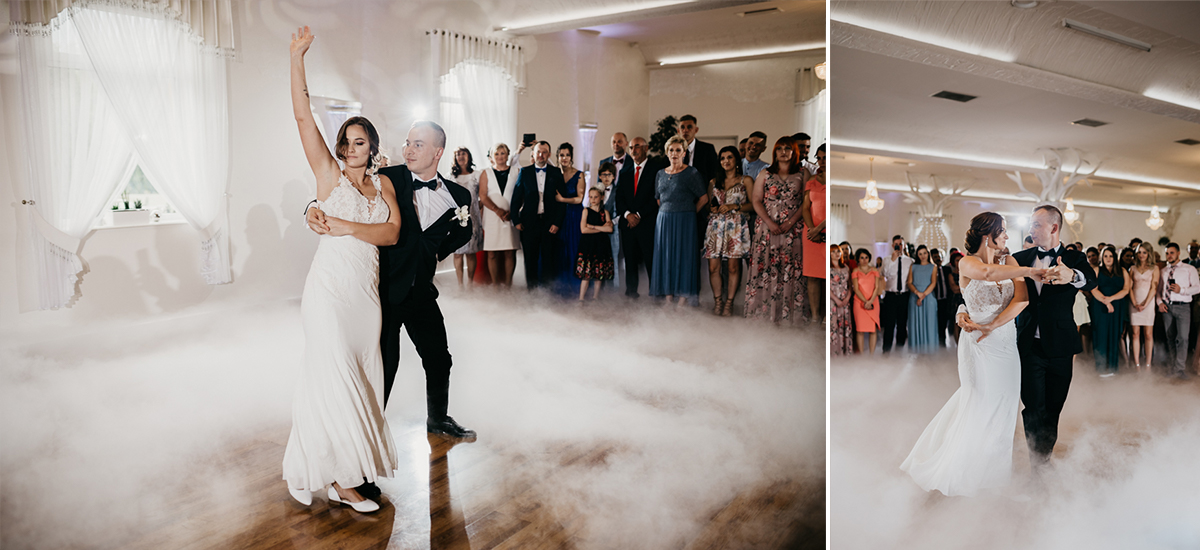 Wesele w stylu glamour - Justyna & Marcin - fotograf Nowy Sącz Adam Podwika