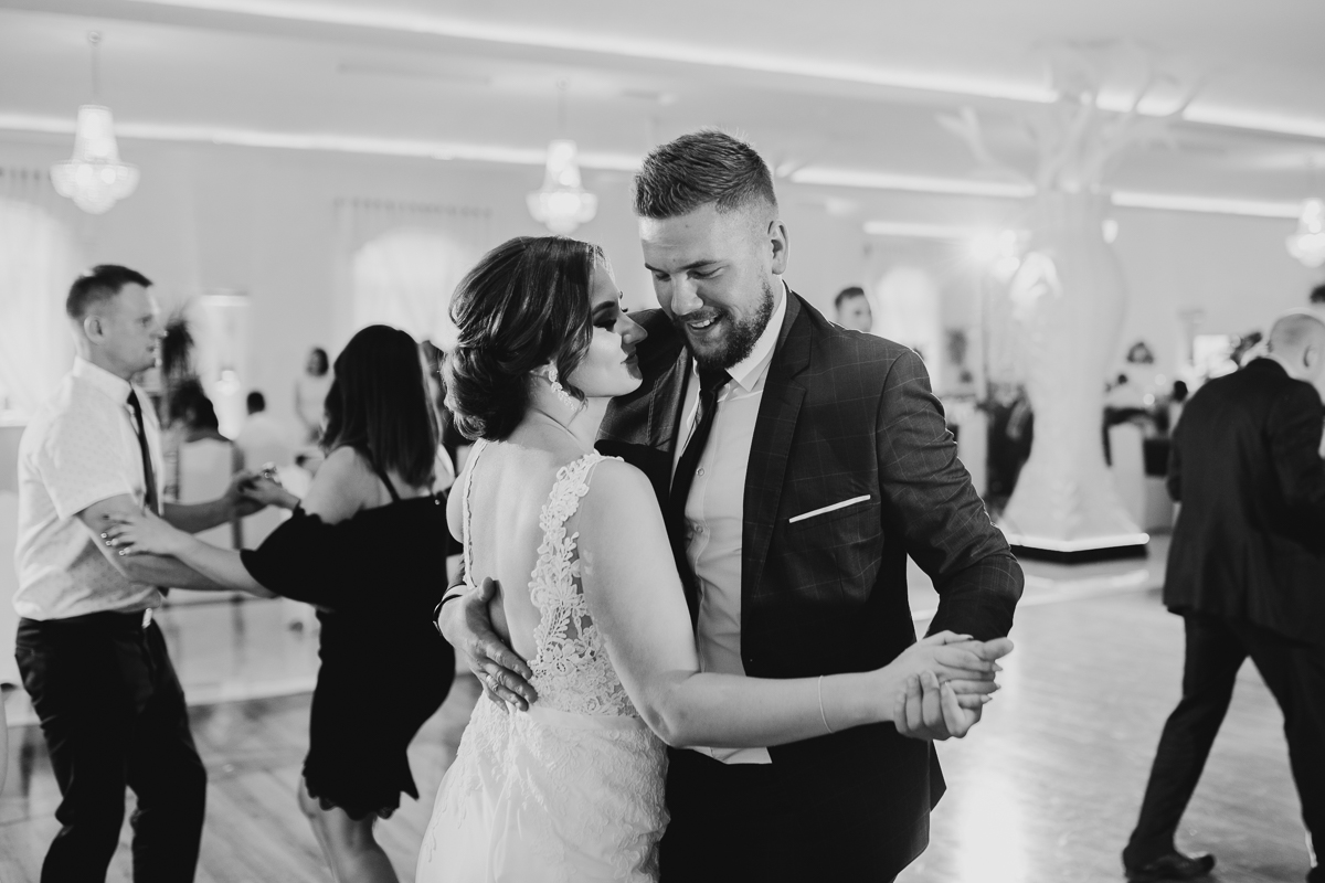 Wesele w stylu glamour - Justyna & Marcin - fotograf Nowy Sącz Adam Podwika