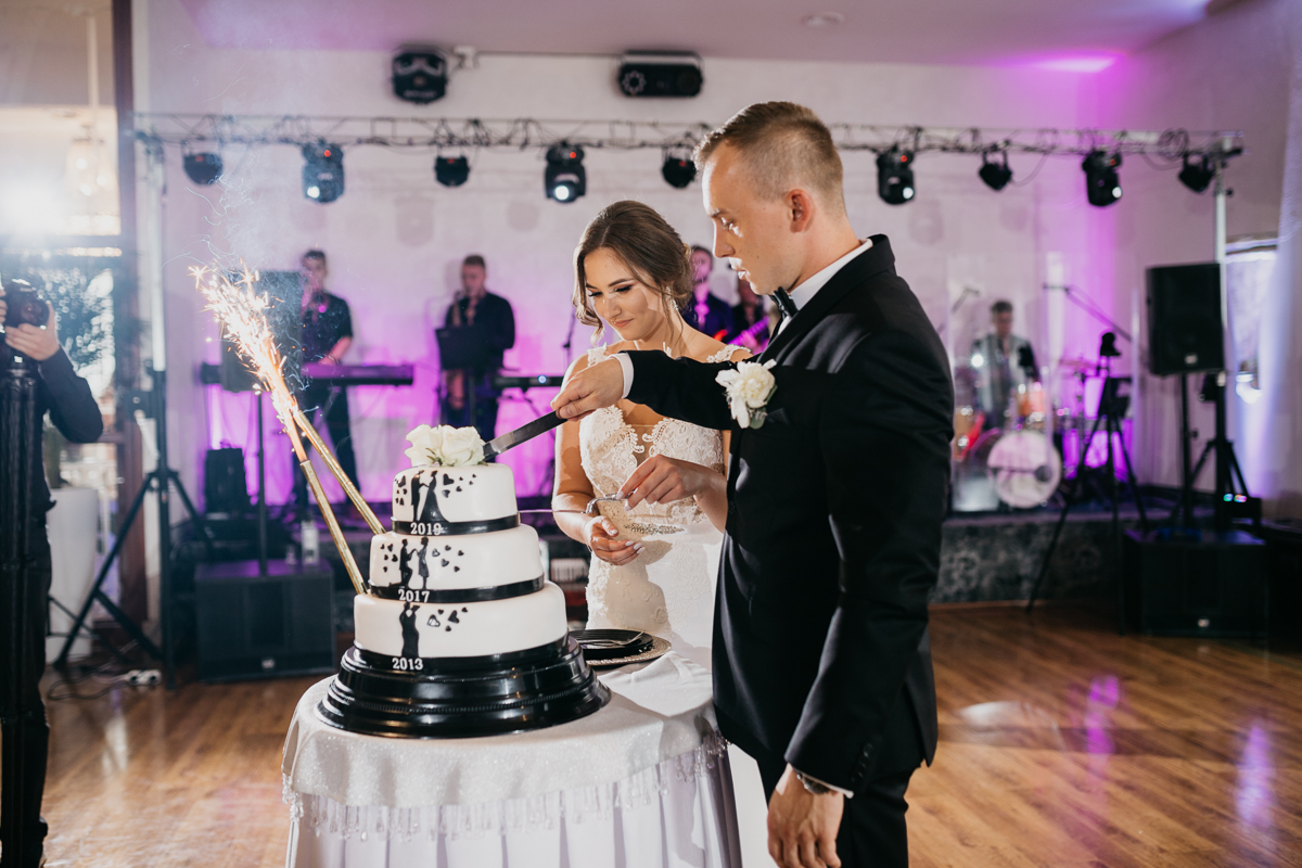 Wesele w stylu glamour - Justyna & Marcin - fotograf Nowy Sącz Adam Podwika