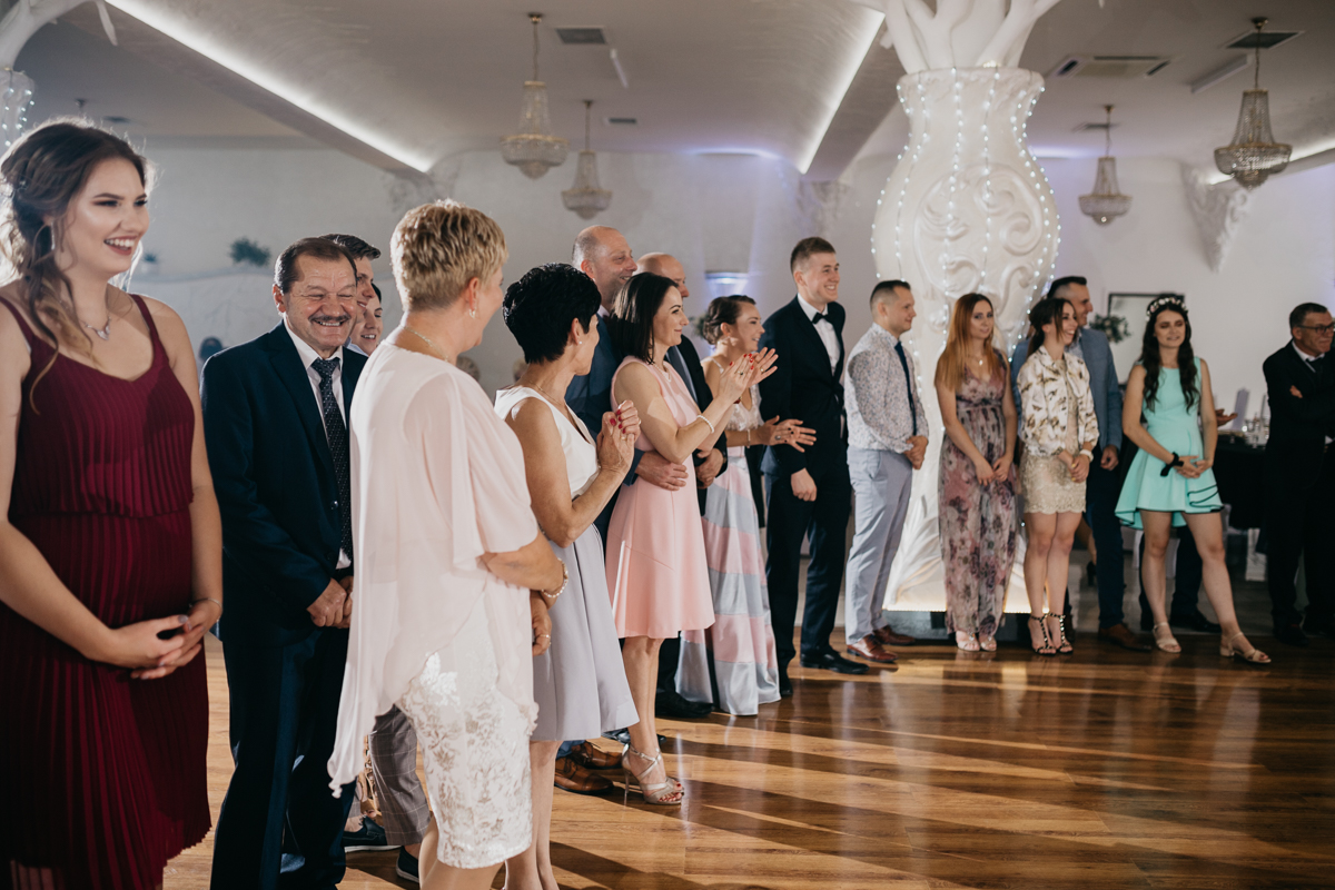 Wesele w stylu glamour - Justyna & Marcin - fotograf Nowy Sącz Adam Podwika