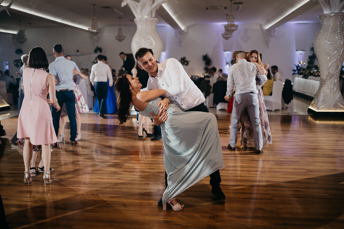 Wesele w stylu glamour - Justyna & Marcin - fotograf Nowy Sącz Adam Podwika