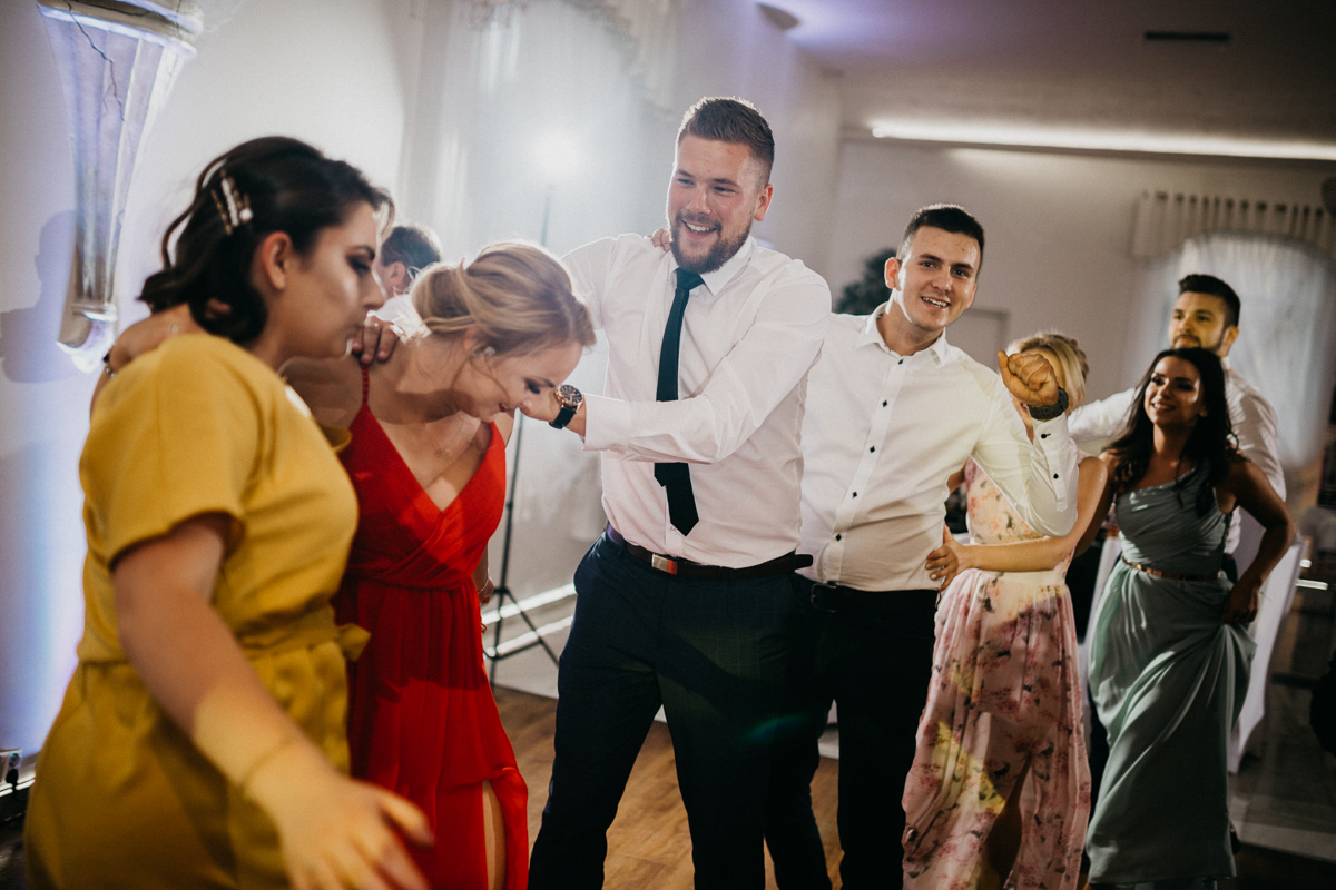 Wesele w stylu glamour - Justyna & Marcin - fotograf Nowy Sącz Adam Podwika