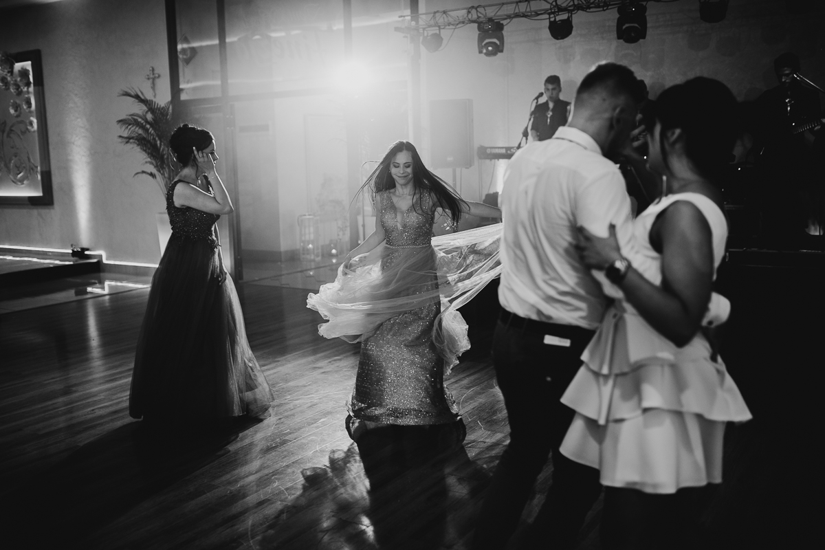 Wesele w stylu glamour - Justyna & Marcin - fotograf Nowy Sącz Adam Podwika