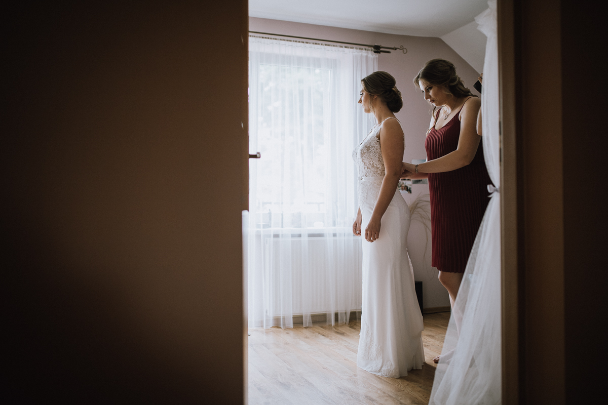 Wesele w stylu glamour - Justyna & Marcin - fotograf Nowy Sącz Adam Podwika