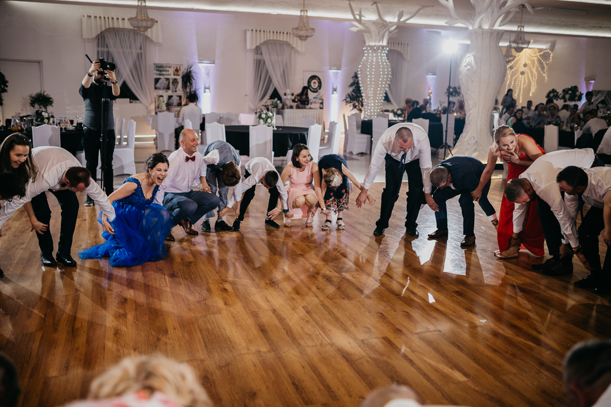 Wesele w stylu glamour - Justyna & Marcin - fotograf Nowy Sącz Adam Podwika