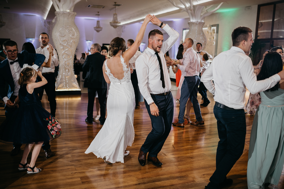 Wesele w stylu glamour - Justyna & Marcin - fotograf Nowy Sącz Adam Podwika