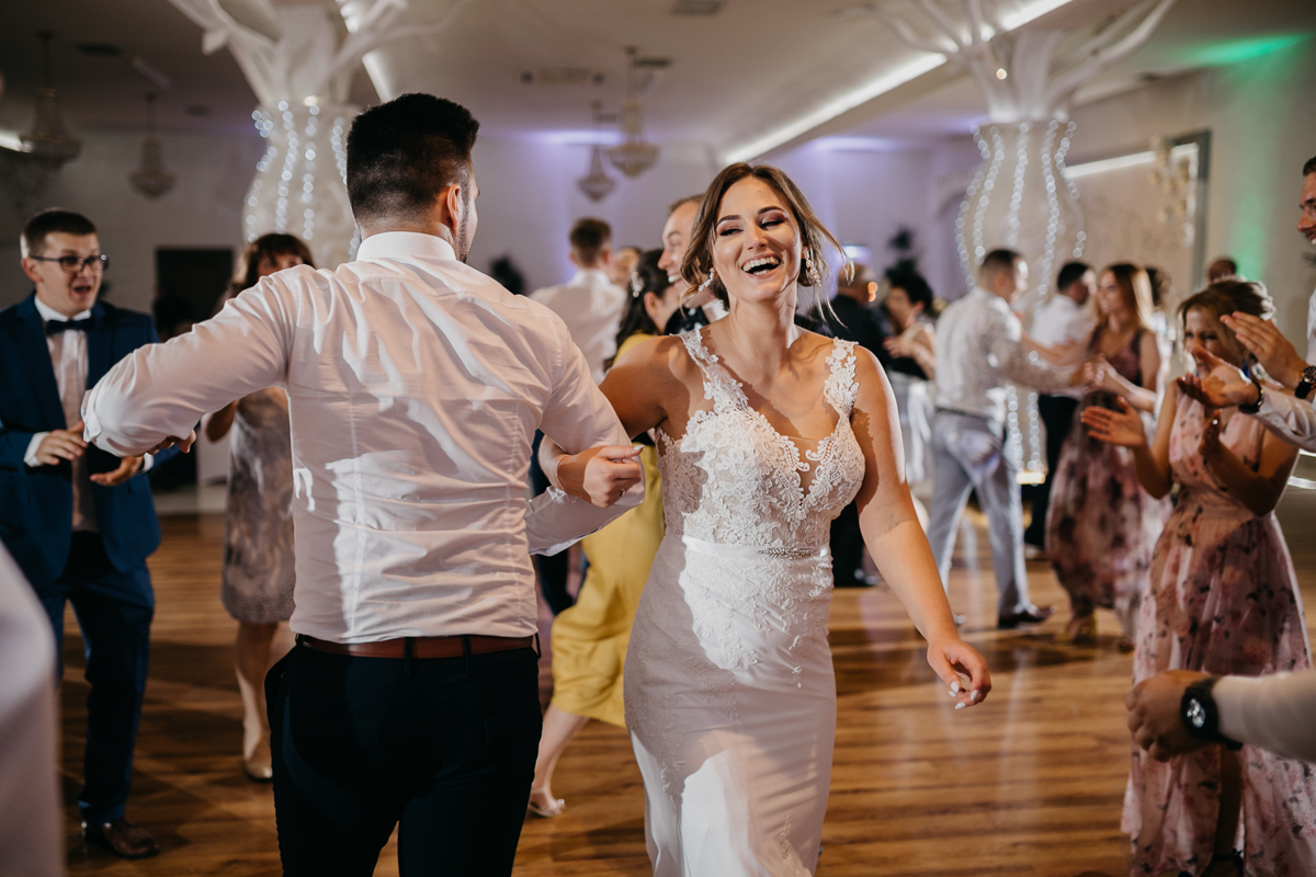 Wesele w stylu glamour - Justyna & Marcin - fotograf Nowy Sącz Adam Podwika