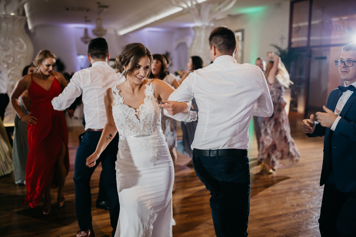 Wesele w stylu glamour - Justyna & Marcin - fotograf Nowy Sącz Adam Podwika