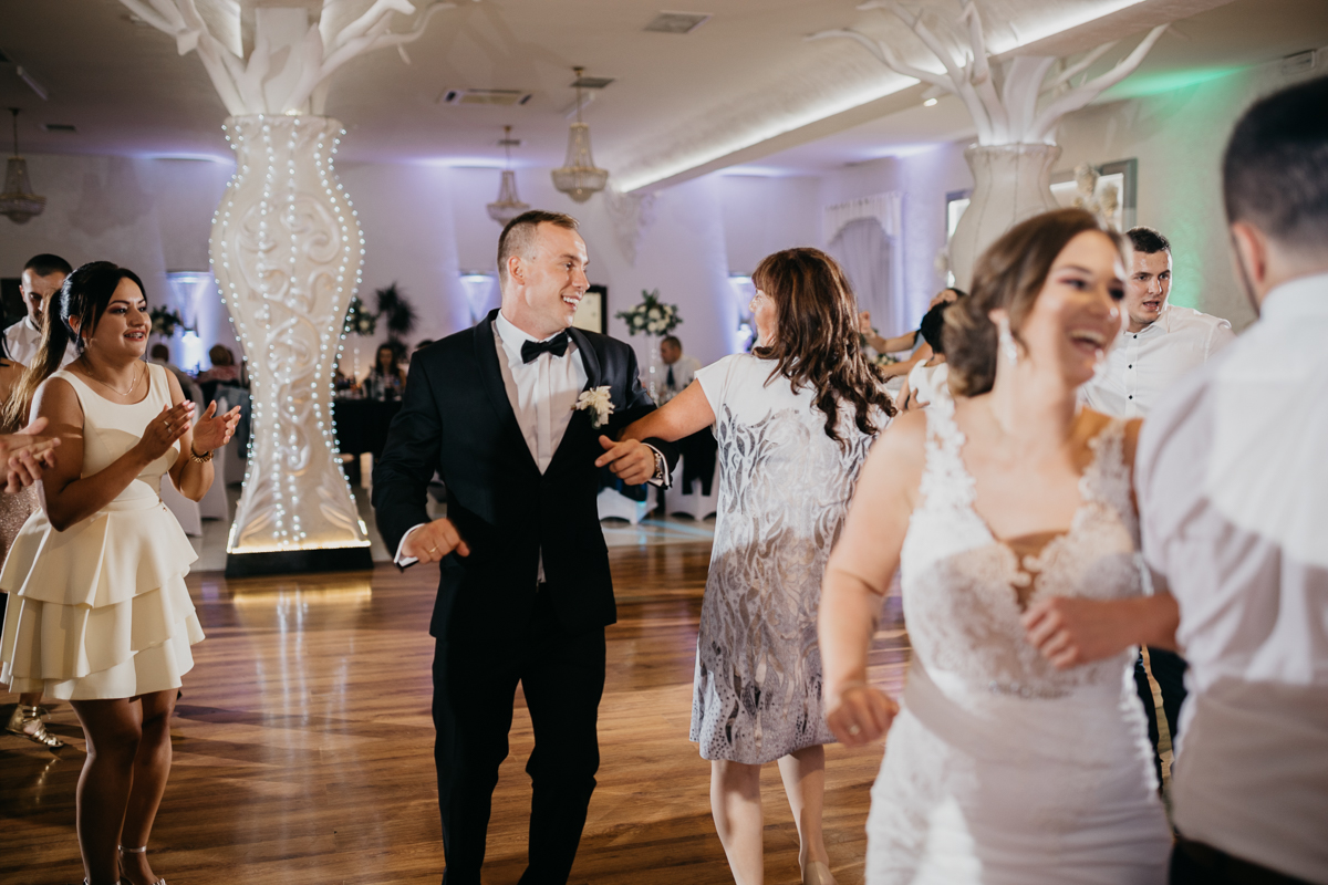 Wesele w stylu glamour - Justyna & Marcin - fotograf Nowy Sącz Adam Podwika