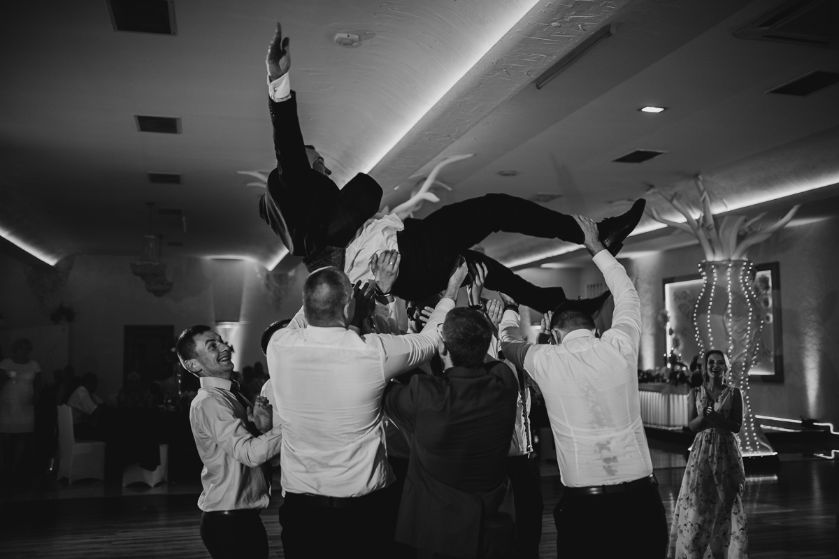 Wesele w stylu glamour - Justyna & Marcin - fotograf Nowy Sącz Adam Podwika