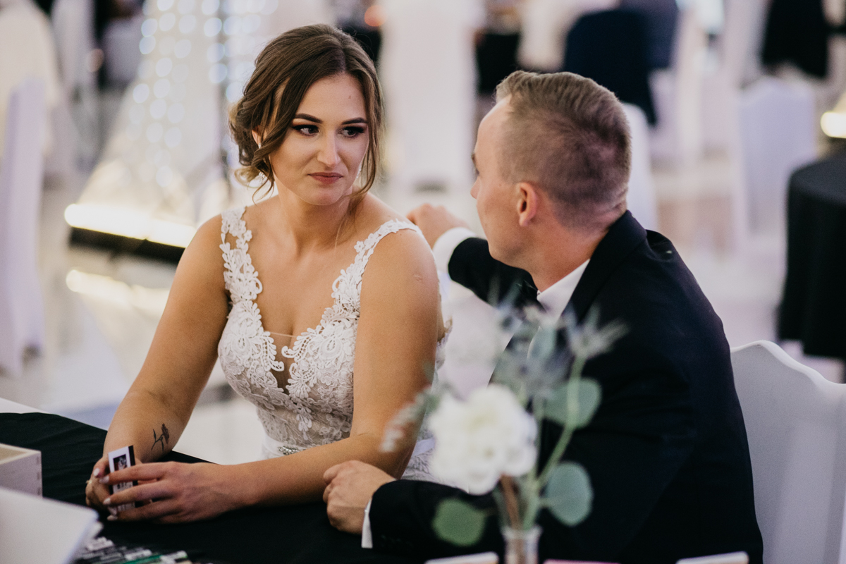 Wesele w stylu glamour - Justyna & Marcin - fotograf Nowy Sącz Adam Podwika