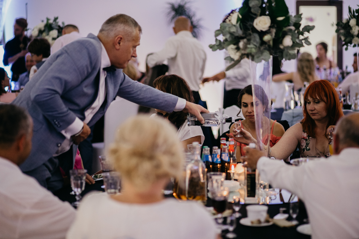 Wesele w stylu glamour - Justyna & Marcin - fotograf Nowy Sącz Adam Podwika