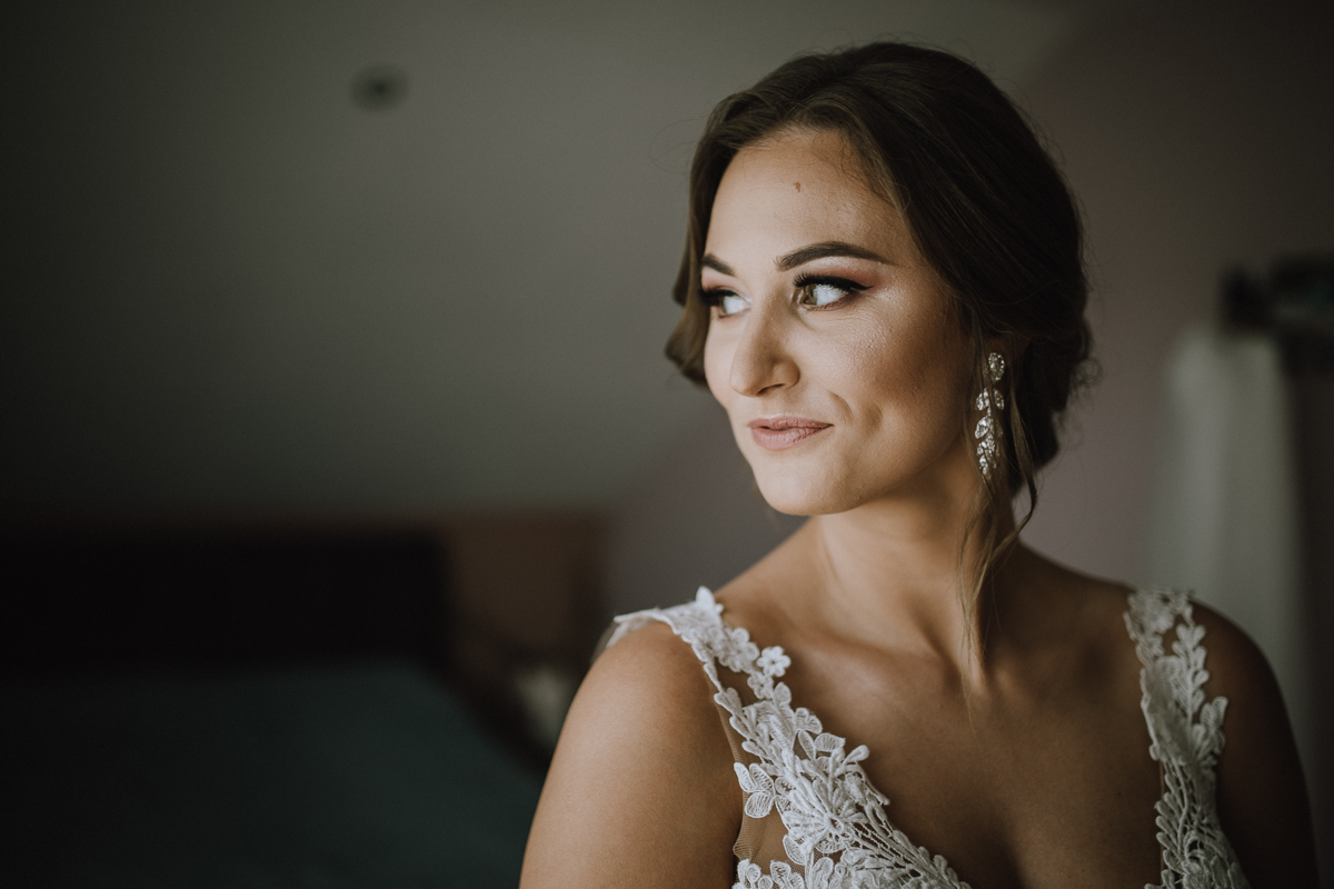 Wesele w stylu glamour - Justyna & Marcin - fotograf Nowy Sącz Adam Podwika