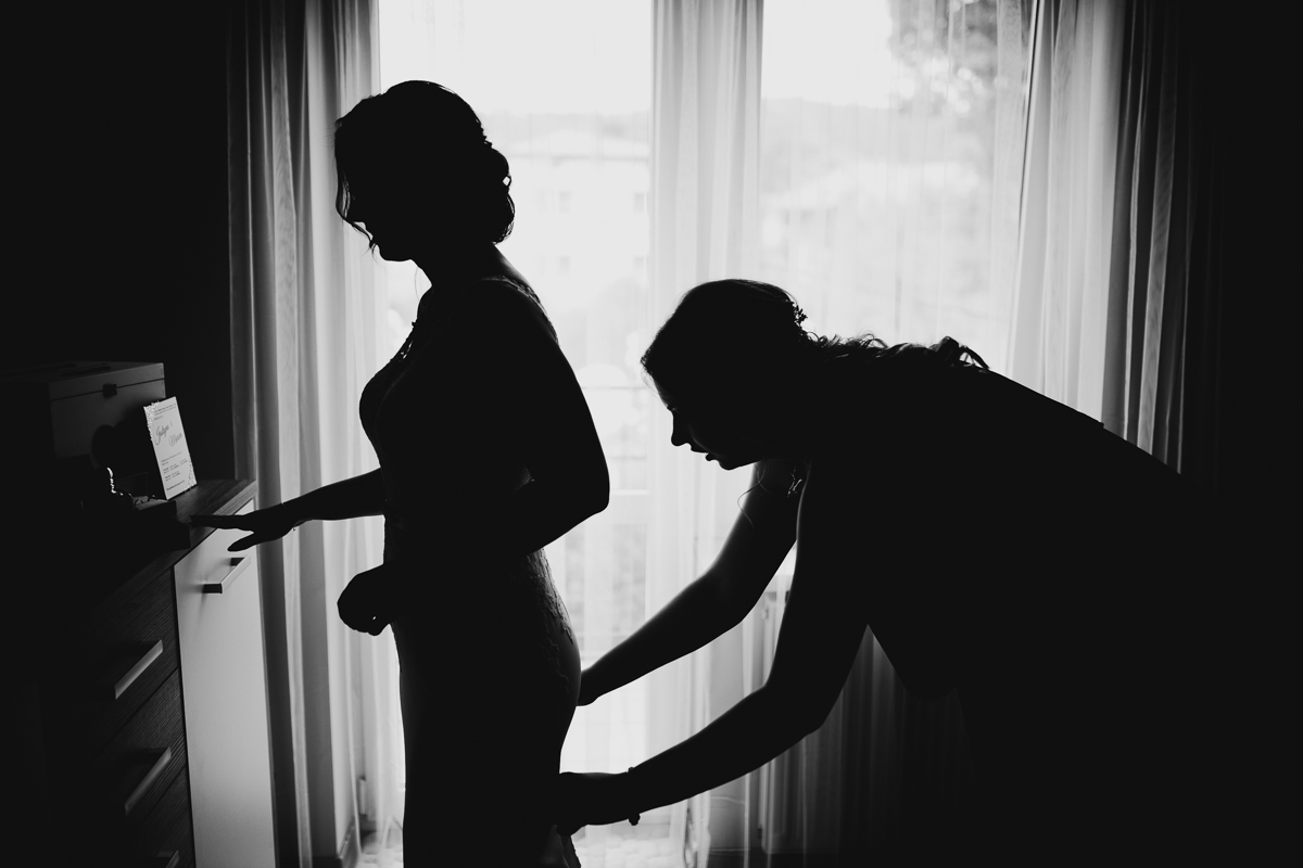 Wesele w stylu glamour - Justyna & Marcin - fotograf Nowy Sącz Adam Podwika