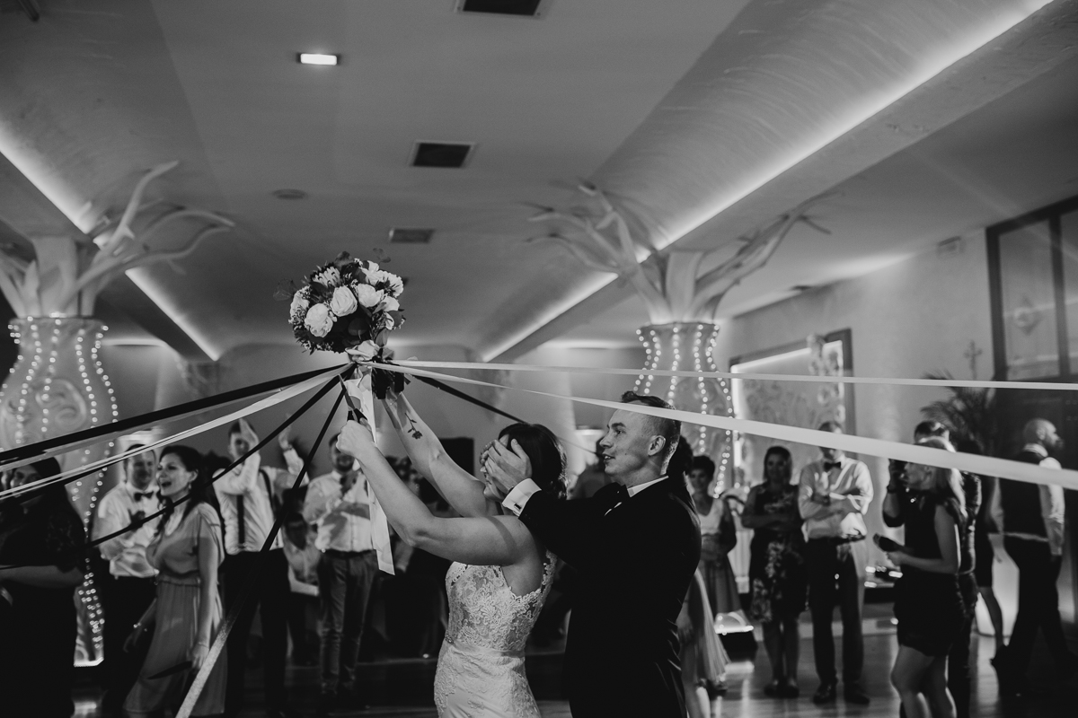 Wesele w stylu glamour - Justyna & Marcin - fotograf Nowy Sącz Adam Podwika