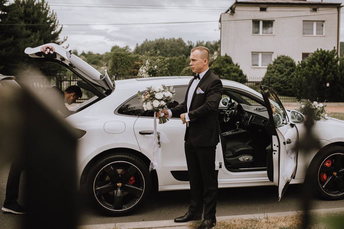 Wesele w stylu glamour - Justyna & Marcin - fotograf Nowy Sącz Adam Podwika