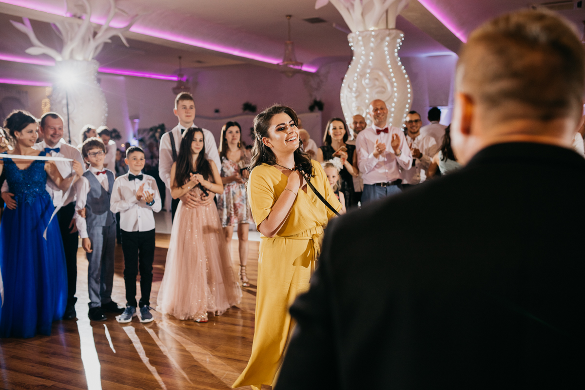 Wesele w stylu glamour - Justyna & Marcin - fotograf Nowy Sącz Adam Podwika