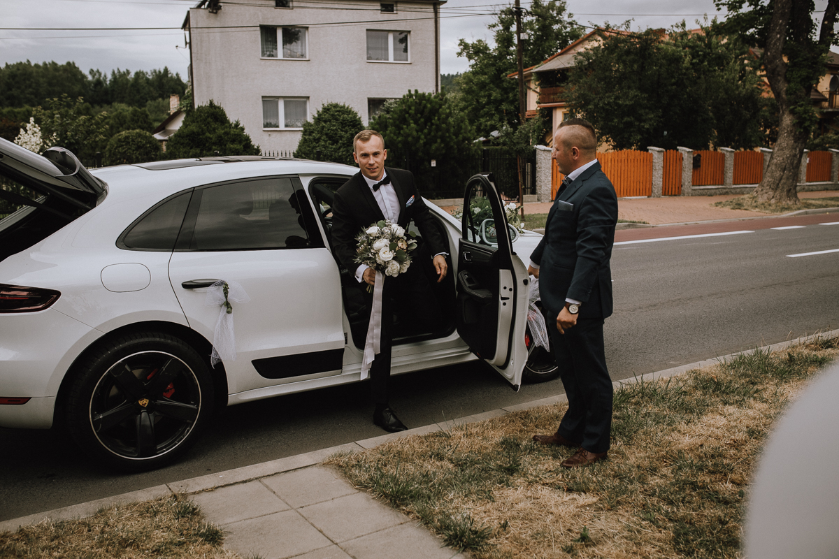 Wesele w stylu glamour - Justyna & Marcin - fotograf Nowy Sącz Adam Podwika