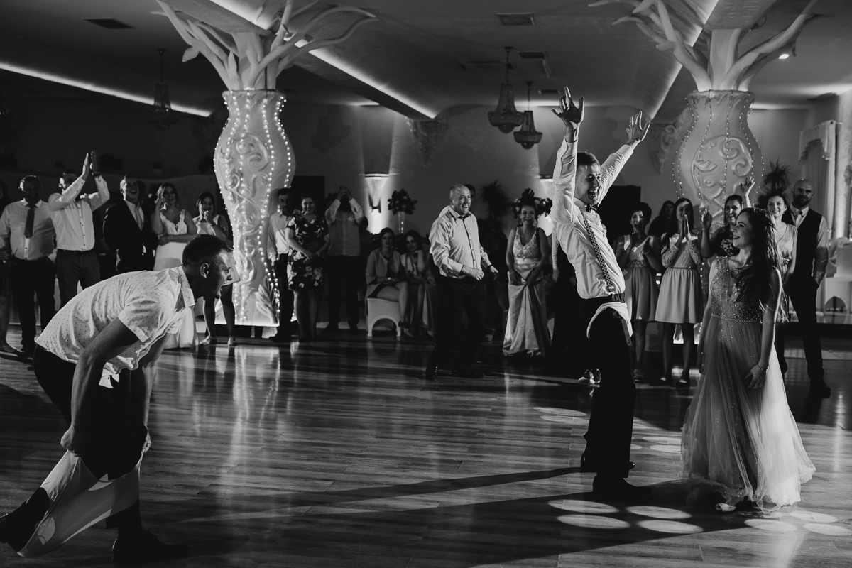 Wesele w stylu glamour - Justyna & Marcin - fotograf Nowy Sącz Adam Podwika