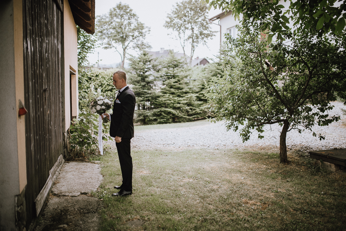 Wesele w stylu glamour - Justyna & Marcin - fotograf Nowy Sącz Adam Podwika