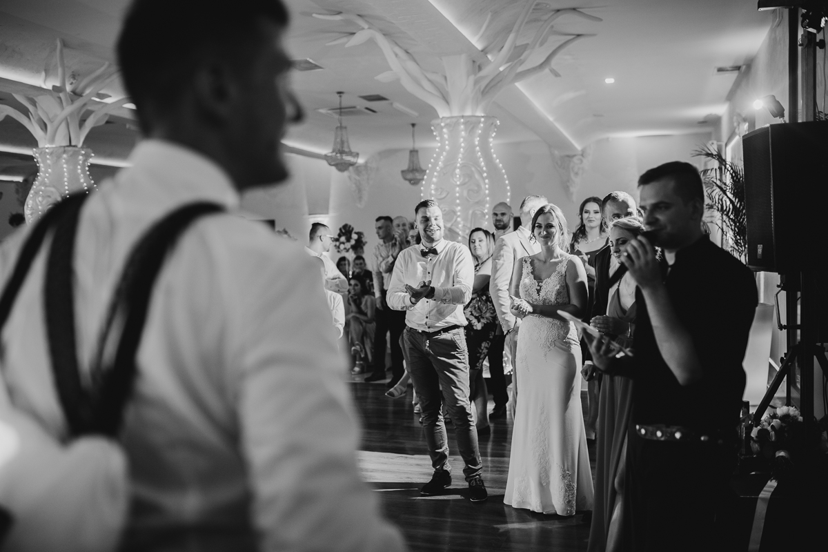 Wesele w stylu glamour - Justyna & Marcin - fotograf Nowy Sącz Adam Podwika
