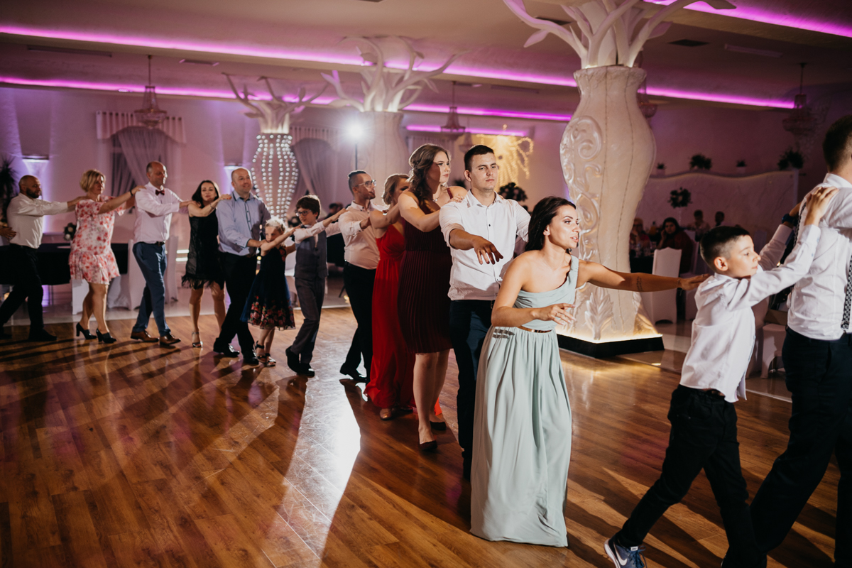 Wesele w stylu glamour - Justyna & Marcin - fotograf Nowy Sącz Adam Podwika