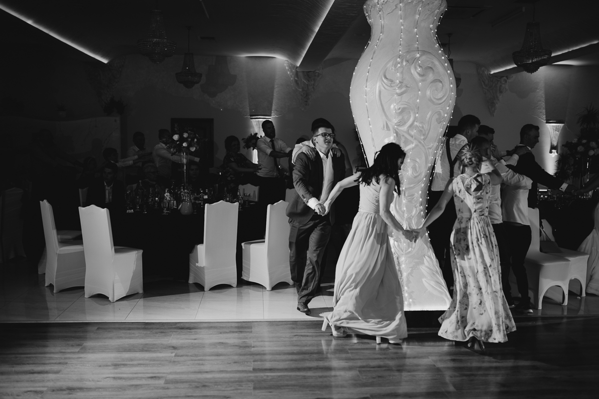 Wesele w stylu glamour - Justyna & Marcin - fotograf Nowy Sącz Adam Podwika