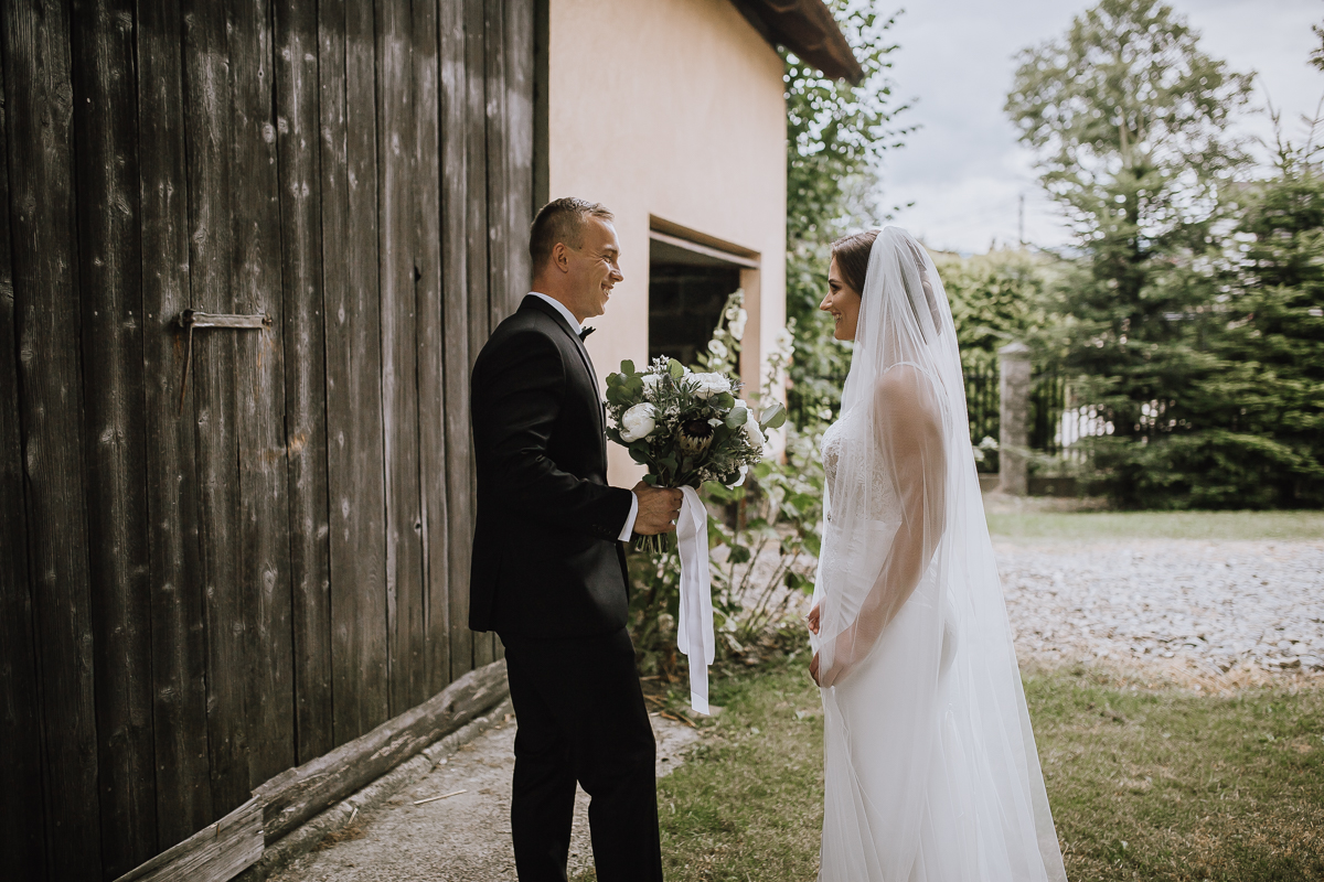 Wesele w stylu glamour - Justyna & Marcin - fotograf Nowy Sącz Adam Podwika