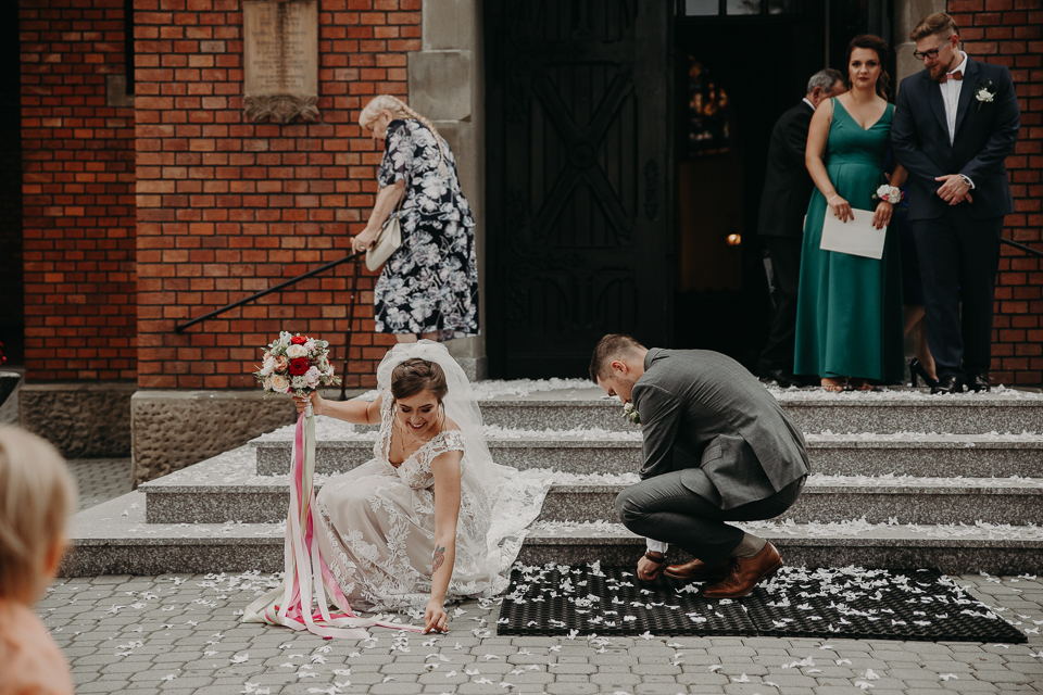 Rustykalny ślub i wesele Justyna & Damian - fotograf ślubny Nowy Sącz