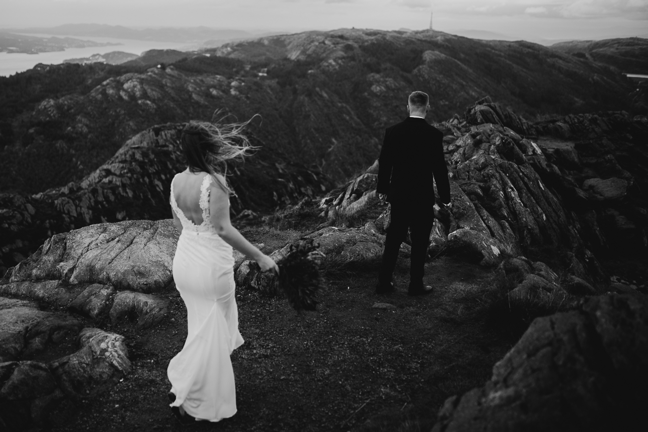 Plener ślubny Adam Podwika Weddings - Norwegia - Urliken, Bergen, Floyen, fotograf ślubny Nowy Sącz