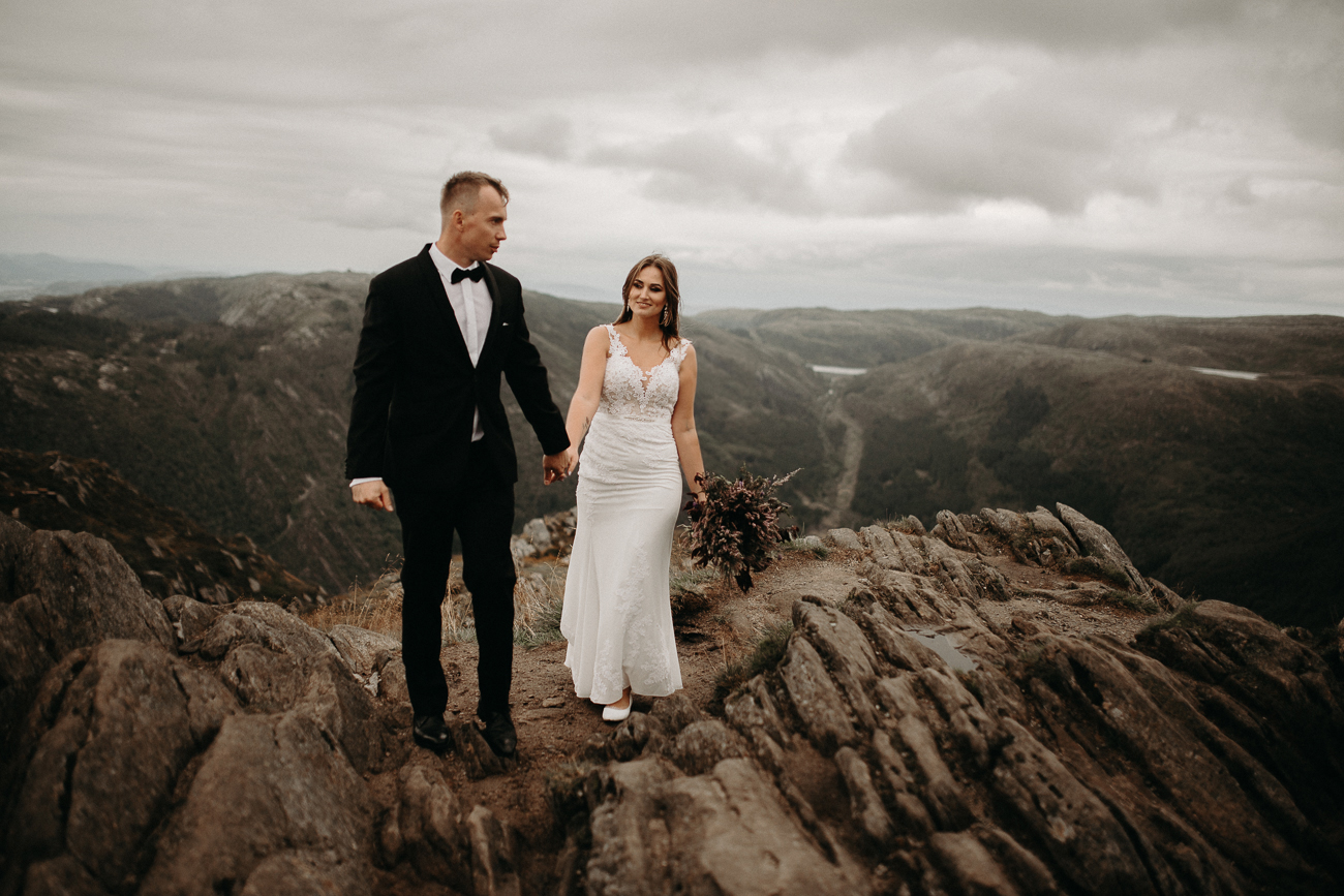 Plener ślubny Adam Podwika Weddings - Norwegia - Urliken, Bergen, Floyen, fotograf ślubny Nowy Sącz