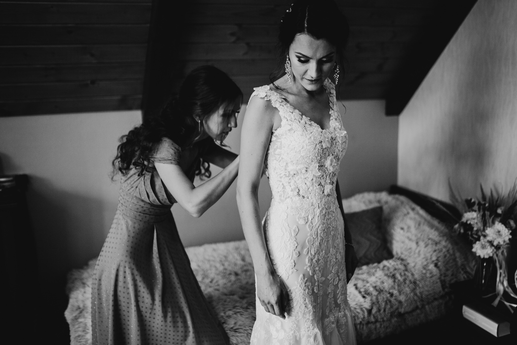 Rustykalne wesele w Nowym Sączu - Dorota & Piotr przez Adam Podwika Weddings - fotograf ślubny