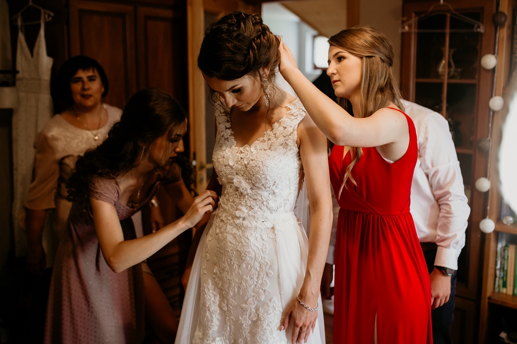 Rustykalne wesele w Nowym Sączu - Dorota & Piotr przez Adam Podwika Weddings - fotograf ślubny