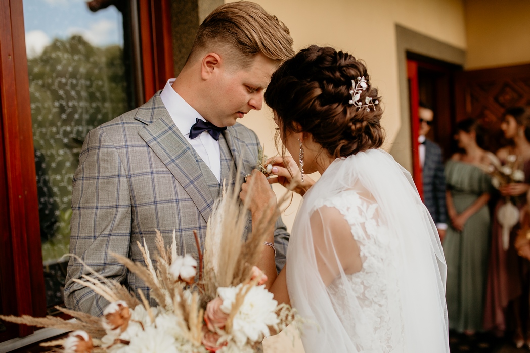 Rustykalne wesele w Nowym Sączu - Dorota & Piotr przez Adam Podwika Weddings - fotograf ślubny